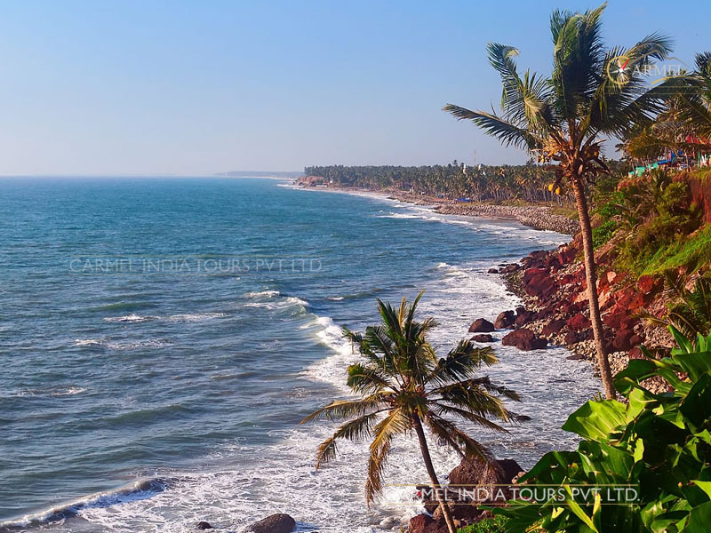 best places to see in  trivandrum Varkala Beach