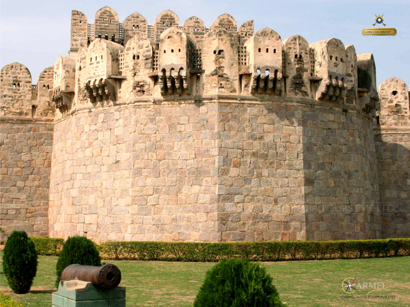 ecxcurssion to Golconda Fort, Hyderabad