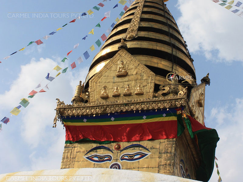 Swayambhunath Stupa, Kathmandu, Nepal tour package