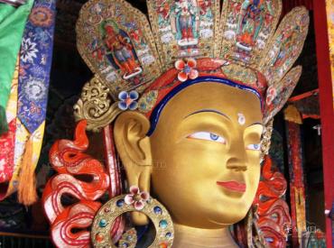 Buddha, Thiksey Monastary, Leh, Ladakh tour package